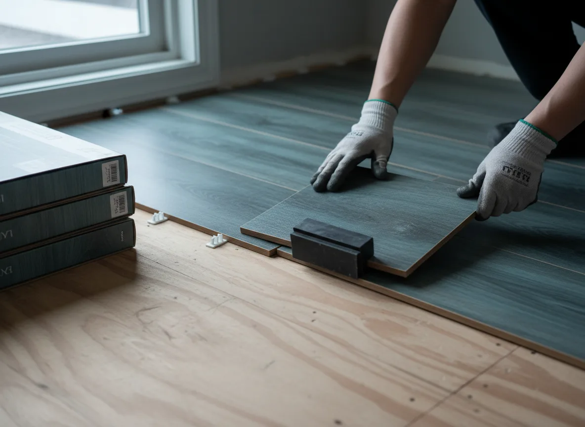 Luxury Vinyl Plank Installation company in Lignite, ND